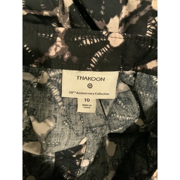 Thakoon x Target 20th Anniversary Collection Black Shibori A-Line Skirt, Size 10 - Picture 6 of 6